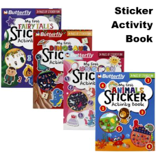 My First Number or Time Sticker ActivityBook